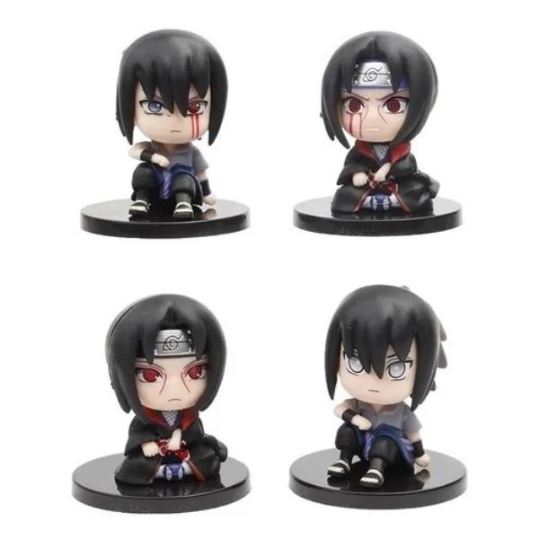 GASHAPONES NARUTO 4PCS 6 CM