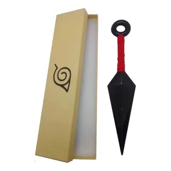 SET NINJA NARUTO KUNAI ROJO