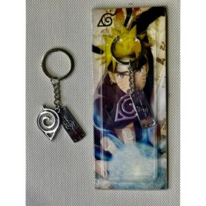 LLAVERO NARUTO BANDANA + LOGO KONOHA