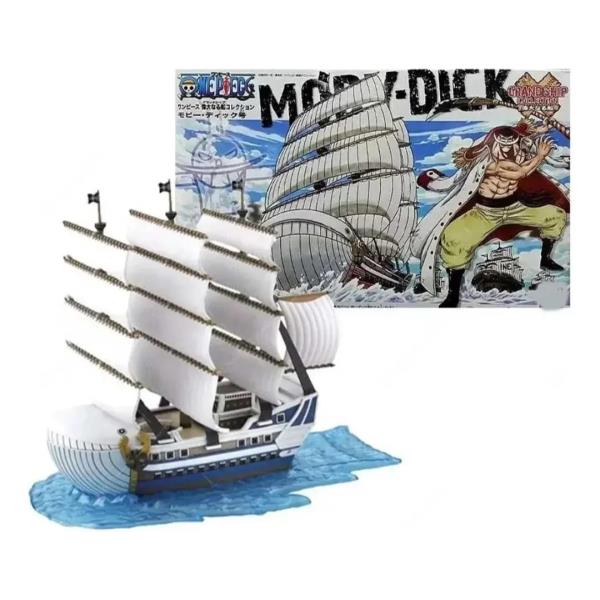 BARCO ONE PIECE PARA ARMAR MOBY DICK (Barco de Barbablanca)