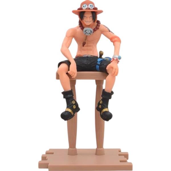 FIGURA ONE PIECE PORTGAS D. ACE HARD TOY SET SIZE 17-19 CM