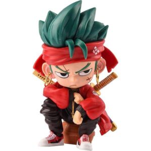 FIGURA ONE PIECE ZORO RORONOA STREET PVC HARD TOY SIZE 12 CM