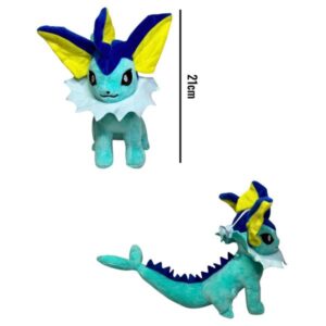 PELUCHE POKEMON VAPOREON 21 CM