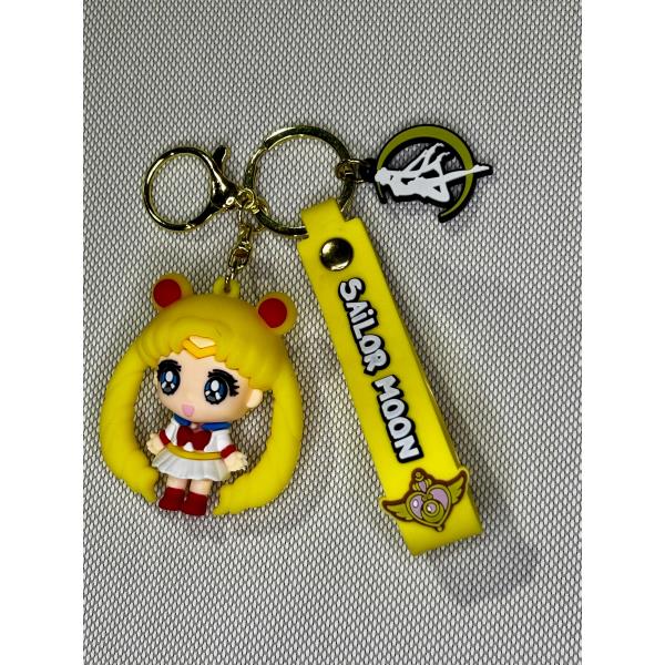 LLAVERO GOMA SAILOR MOON #03