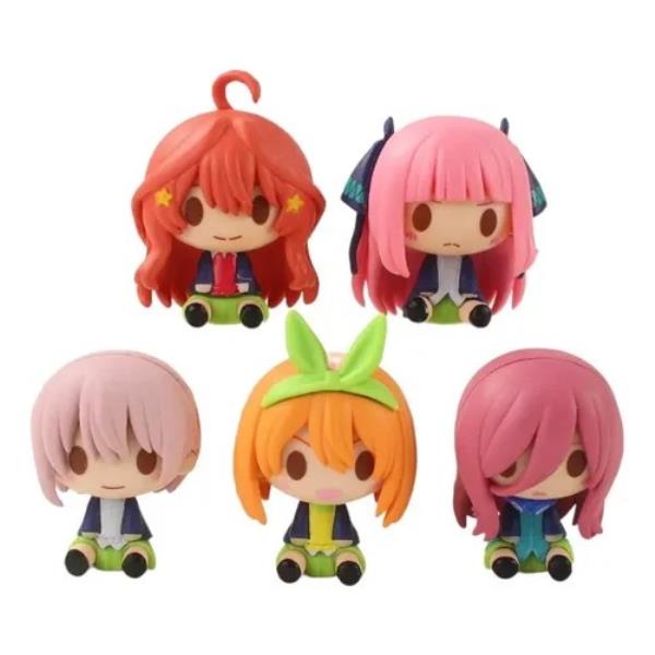 GASHAPONES SOMOS QUINTILLIZAS 5PCS SIZE 4.5 CM