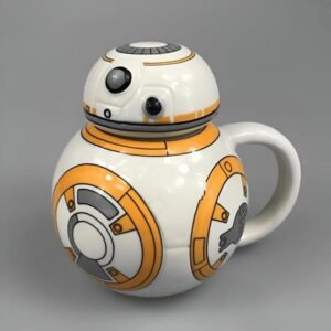 TAZA 3D CERÁMICA STAR WARS - BB8 CON CAJA