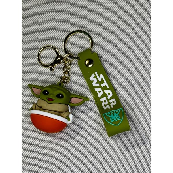 LLAVERO GOMA STAR WARS YODA #03