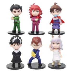 GASHAPONES YU YU HAKUSHO 6 PCS 10CM