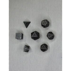 SET DE DADOS ESPECIALES METALICOS ROL #12