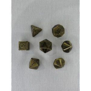 SET DE DADOS ESPECIALES METALICOS ROL #43