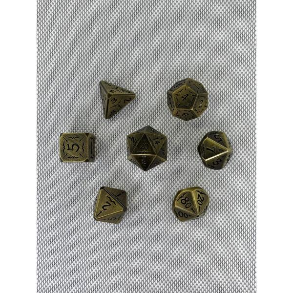 SET DE DADOS ESPECIALES METALICOS ROL #43
