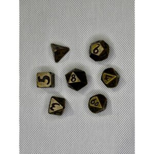SET DE DADOS ESPECIALES METALICOS ROL #06