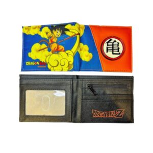 BILLETERA DRAGON BALL Z TRAJE DE GOKU NARANJA Y AZUL