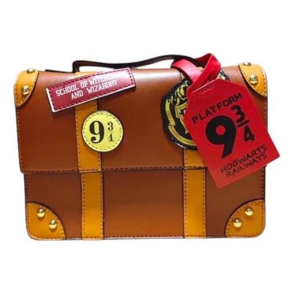 CARTERA HARRY POTTER HOGWARTS 9¾ MARRÓN - Imagen 2