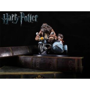 FIGURA HARRY POTTER HAGRID Y HARRY EN MOTO PVC HARD TOY COLOUR SIZE 16.5 CM CON CAJA