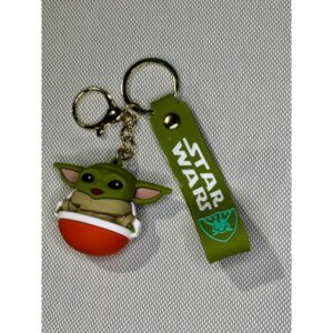 LLAVERO GOMA STAR WARS YODA #03