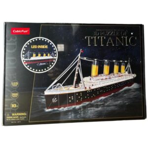 PUZZLE 3D BARCO TITANIC 266PCS