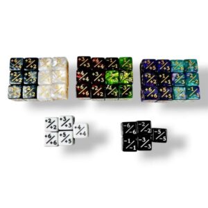 SET 46 DADOS MAGIC CONTADORES POSITIVOS Y NEGATIVOS