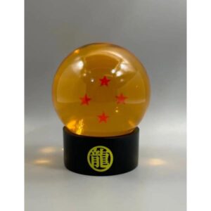 ESFERA DE NIEVE DRAGON BALL 4 ESTRELLAS CON CAJA