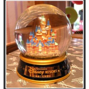 ESFERA DE NIEVE CASTILLO DE DISNEY CON CAJA