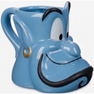 TAZA 3D CERAMICA DISNEY GENIO DE ALADIN CON CAJA