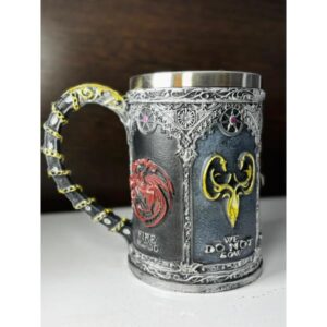 CHOPS GAME OF THRONES - ESCUDOS DE CASAS REALES DE ACERO INOXIDABLE