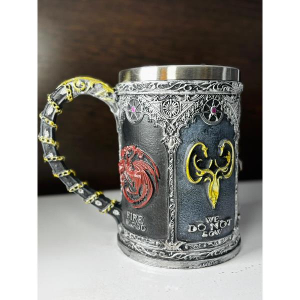 CHOPS GAME OF THRONES - ESCUDOS DE CASAS REALES DE ACERO INOXIDABLE