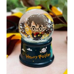 ESFERA DE NIEVE HARRY POTTER CON LUZ Y CAJA