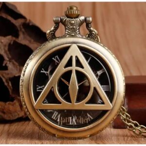RELOJ COLLAR HARRY POTTER RELIQUIAS DE LA MUERTE