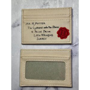 TARJETERO HARRY POTTER CARTA