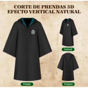 TUNICA HARRY POTTER SLYTHERIN TALLE L