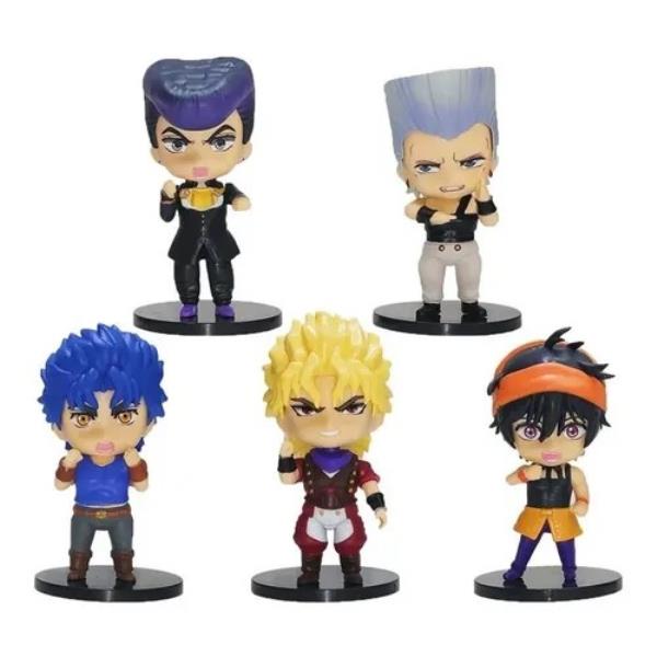 GASHAPONES JOJOS 5PCS SIZE 11 CM