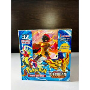 TRADING CARD POKEMON OBSIDIAN FLAMES EN CAJA CON 32 SOBRES