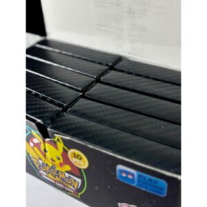 TRADING CARD POKEMON PALDEAN FATES NEGRO EN CAJA CON 10 MAZOS