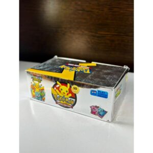 TRADING CARD POKEMON PALDEAN FATES GRIS EN CAJA CON 10 MAZOS