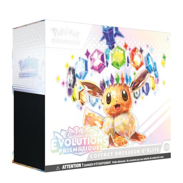 TRADING CARD POKEMON PRISMATIC EVOLUTIONS EN CAJA CON 36 SOBRES
