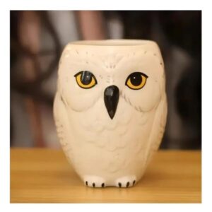 TAZA 3D CERÁMICA HARRY POTTER - BUHO CON CAJA