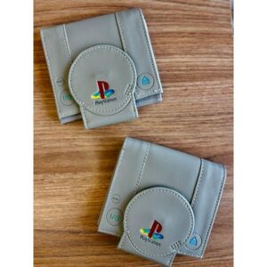 BILLETERA PLAYSTATION GRIS