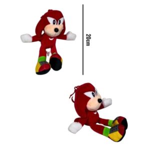 PELUCHE SONIC LLAVERO KNUCKLES 20 CM