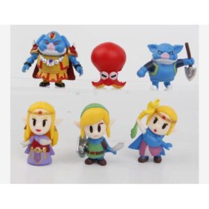 GASHAPONES THE LEGEND OF ZELDA 6PCS  7CM
