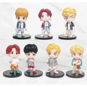 GASHAPONES KPOP BTS #01 7PCS