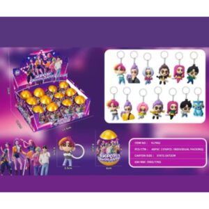 HUEVOS SORPRESA COLECCIONABLES KPOP DEMON-HUNTERS 12 PCS