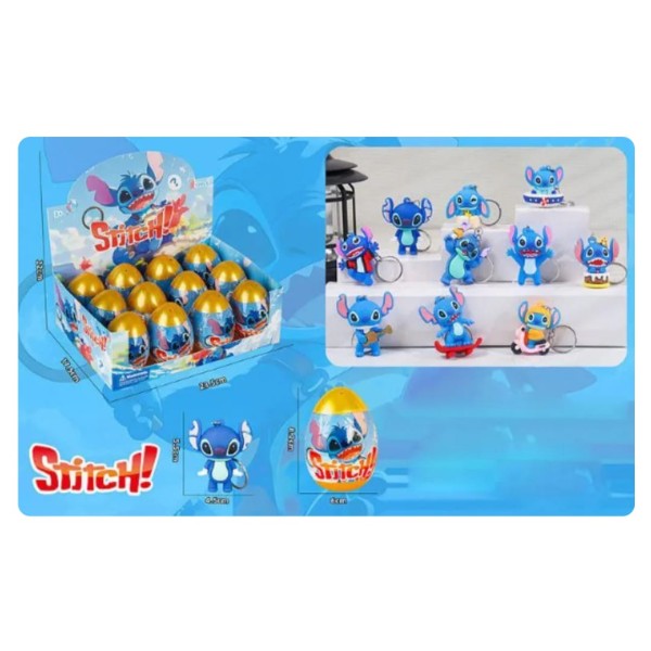 HUEVOS SORPRESA COLECCIONABLES STITCH 12 PCS