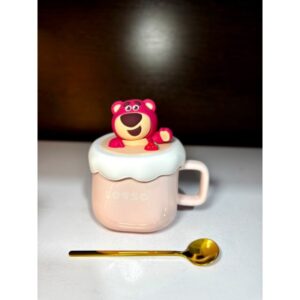 TAZA CERÁMICA TOY STORY - LOTSO CON TAPA DE SILICONA EN CAJA