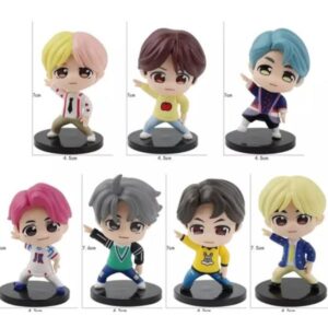 GASHAPONES KPOP BTS #02 7PCS