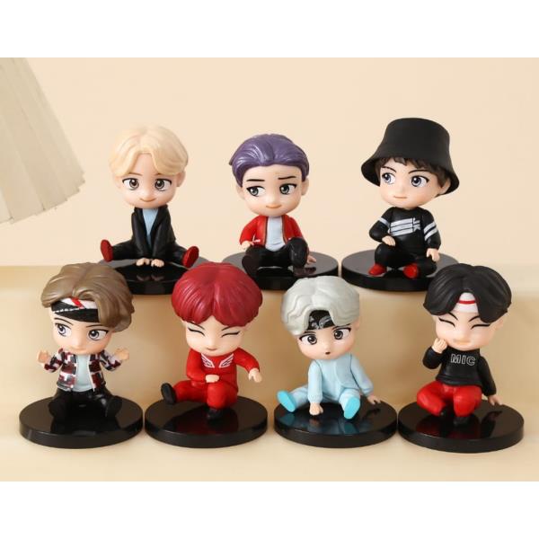 GASHAPONES KPOP BTS #06 7PCS