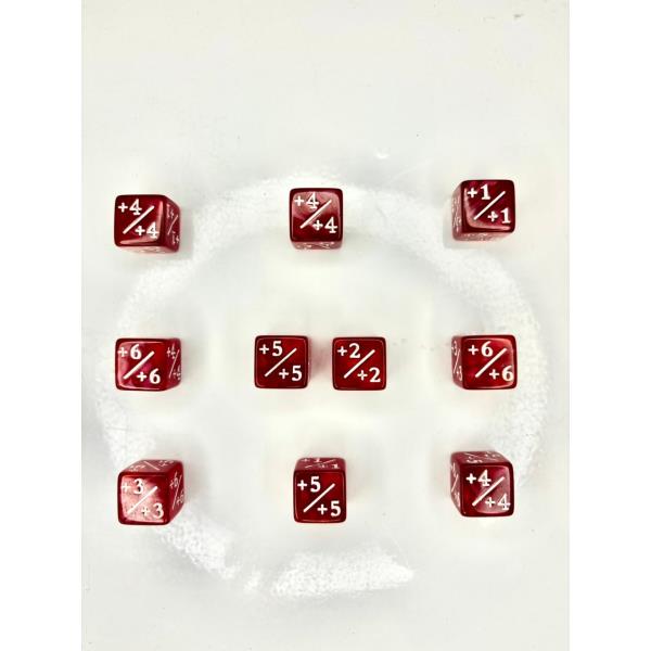 SET 10 DADOS MAGIC CONTADORES POSITIVOS #02 - Imagen 2