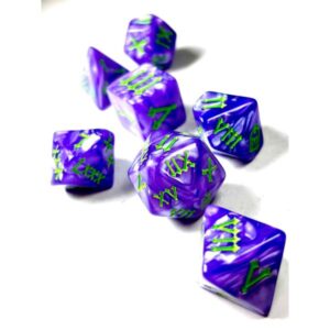 SET 7 DADOS ROL CON NUMEROS ROMANOS #10