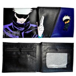 BILLETERA JUJUTSU KAISEN GOJO SATORU NEGRA