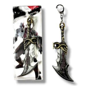 LLAVERO DE METAL KRATOS ESPADA